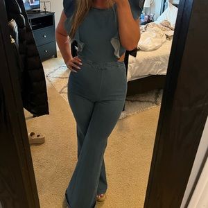 Denim jumpsuit